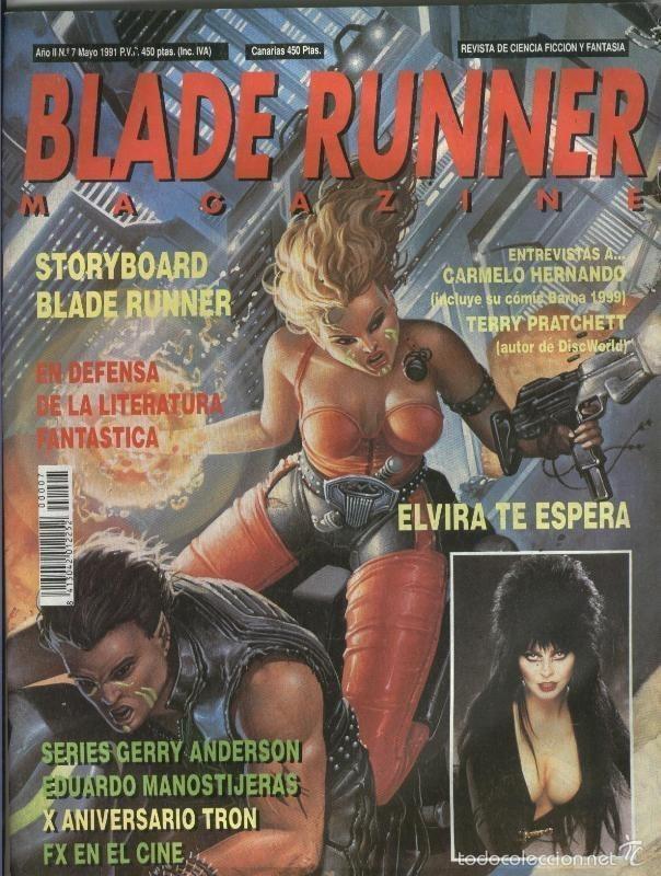 BLADE RUNNER magazine cover Issue 7 May 1991