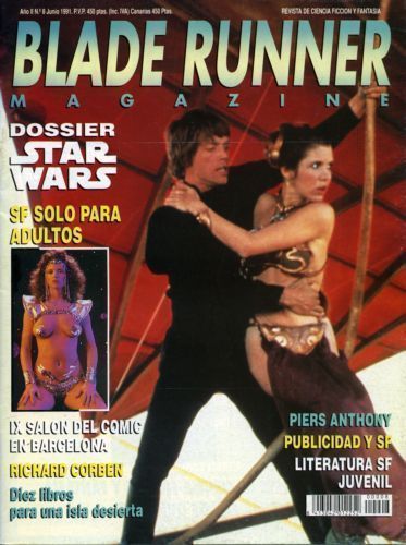 BLADE RUNNER magazine cover Issue 8 June 1991