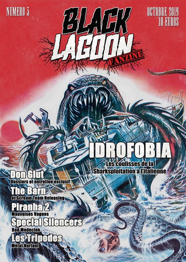 BLACK LAGOON magazine cover Issue 3  October 2019