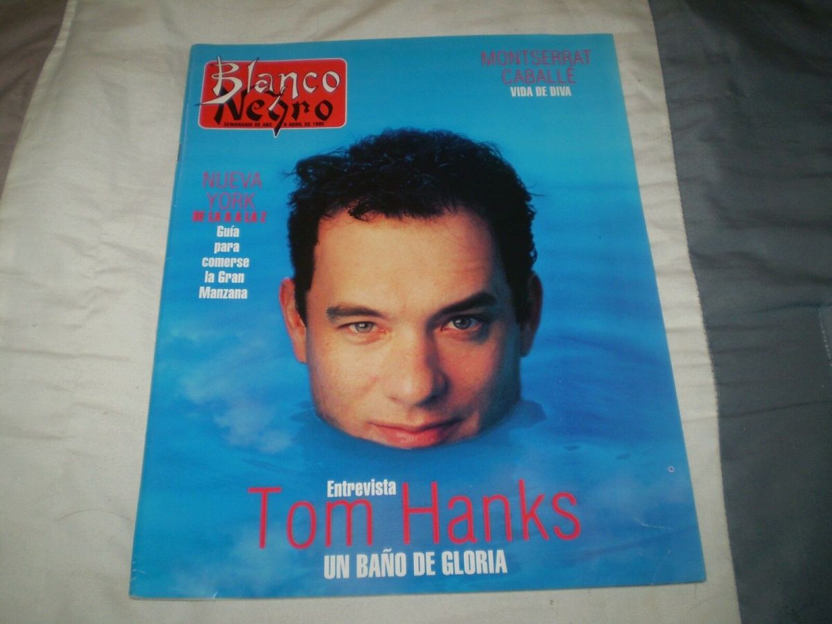 BLANCO Y NEGRO magazine side cover  April 1995