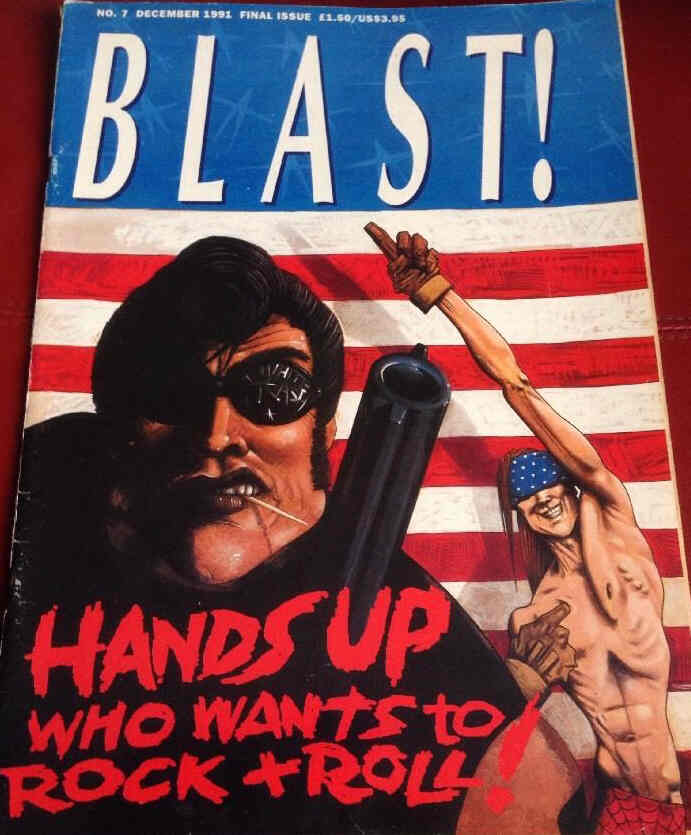 BLAST! magazine cover Issue 7 December 1991