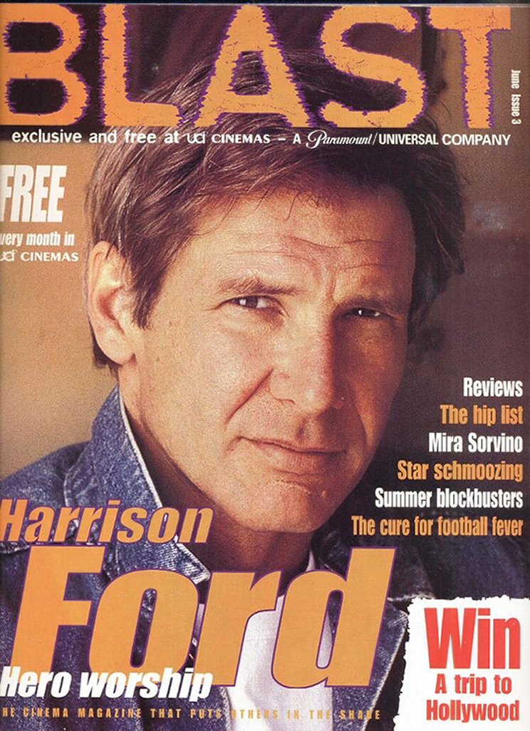 BLAST magazine cover Issue 3  June 1998