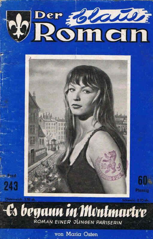 BLAUE ROMAN | DER magazine cover Issue 243   