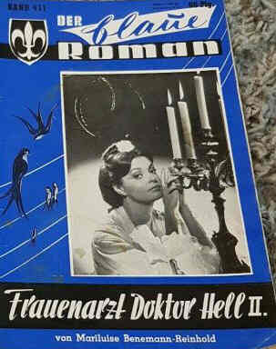 BLAUE ROMAN | DER magazine cover Issue 411   