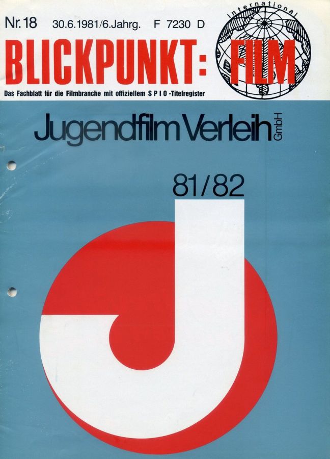 BLICKPUNKT: FILM magazine cover Issue 18   1981