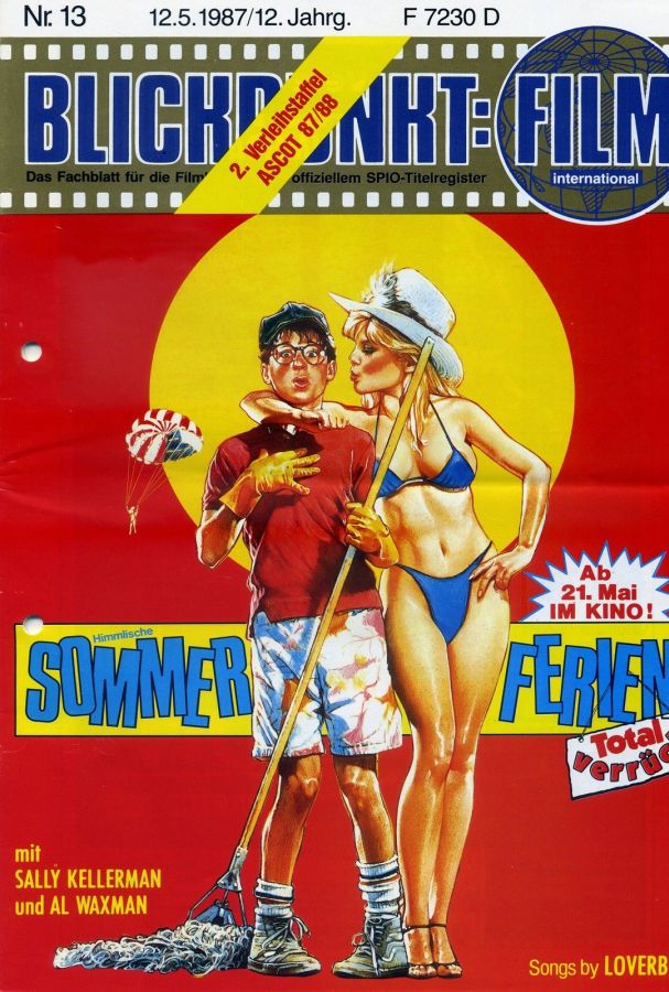BLICKPUNKT: FILM magazine cover Issue 13   1987