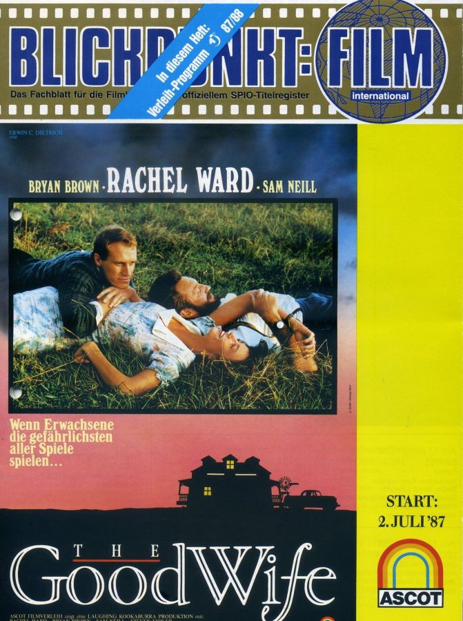 BLICKPUNKT: FILM magazine cover Issue 15   1987