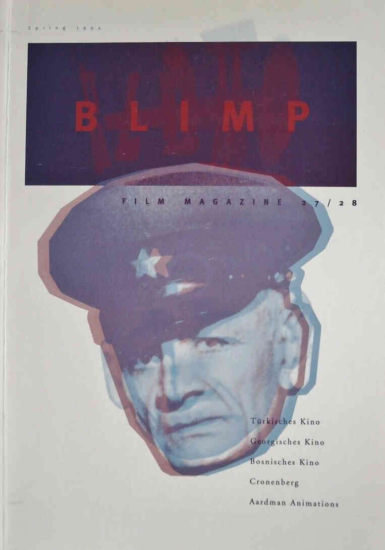 BLIMP magazine cover Issue 27/28 Spring 1994