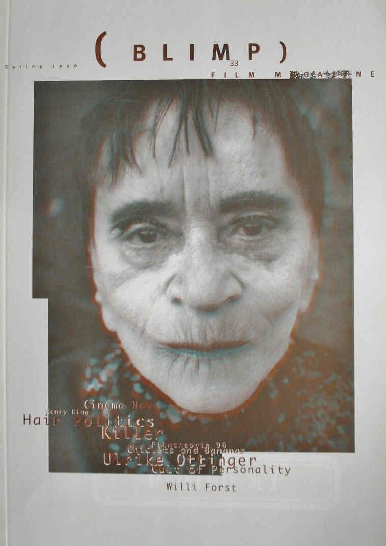 BLIMP magazine cover Issue 33 Spring 1996