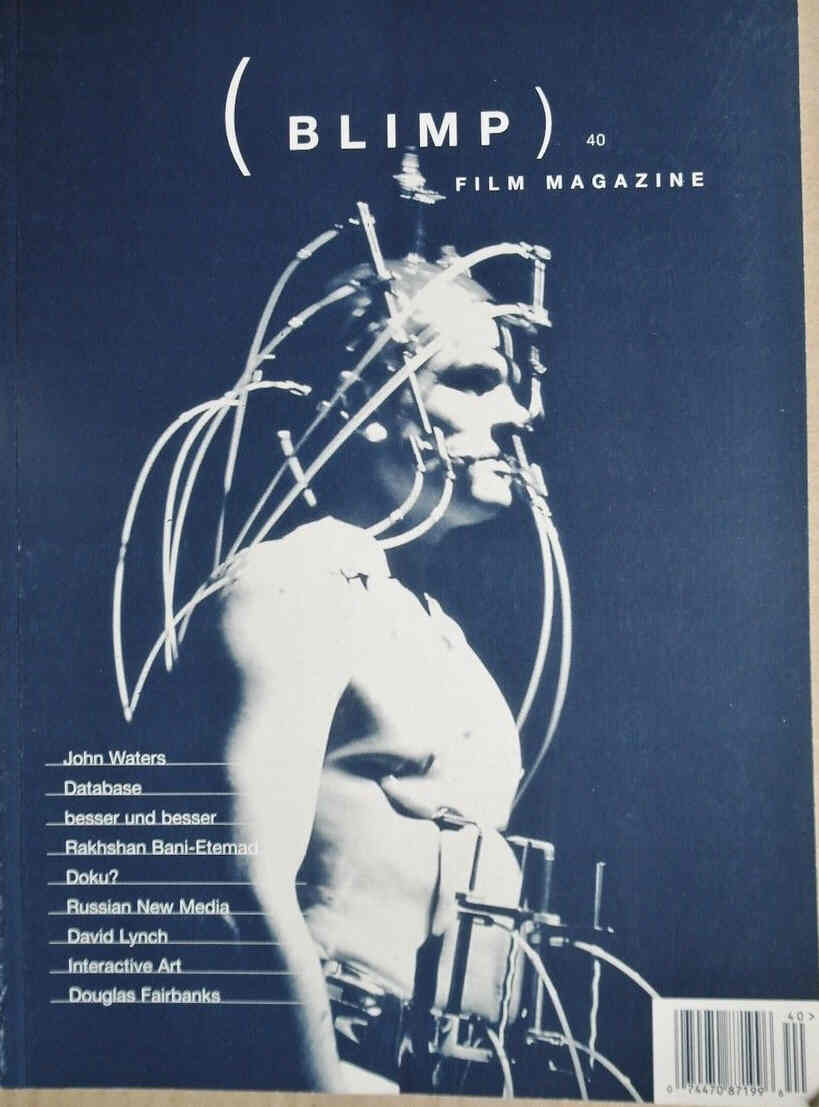 BLIMP magazine cover Issue 40  1999