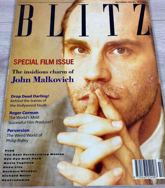 BLITZ magazine cover Issue 94  October 1990