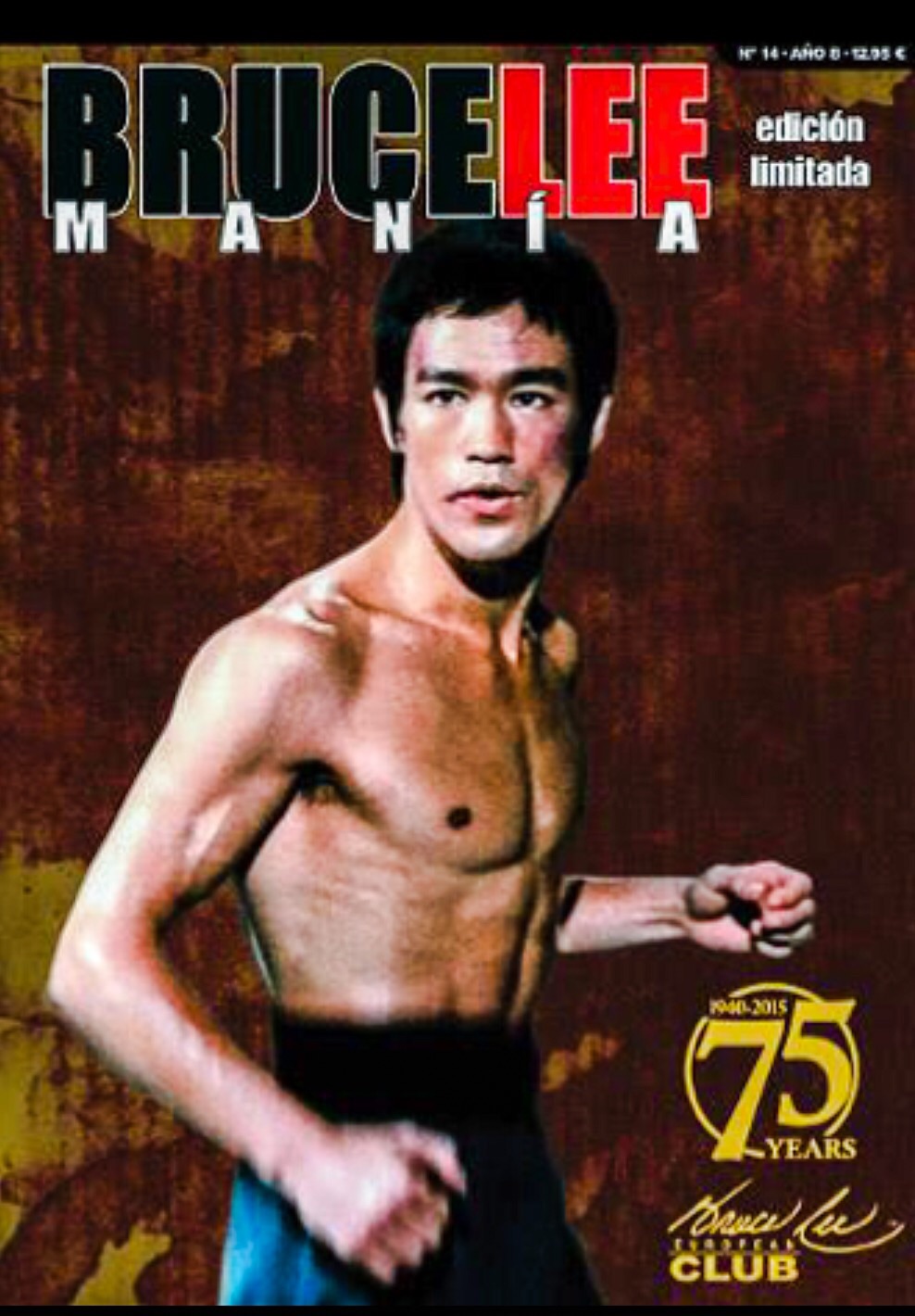 BRUCE LEE MANIA magazine side cover Issue 14 June 2015