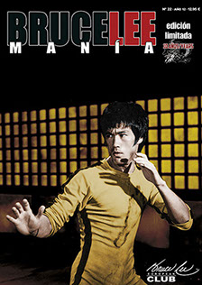 BRUCE LEE MANIA magazine side cover Issue 22   2019