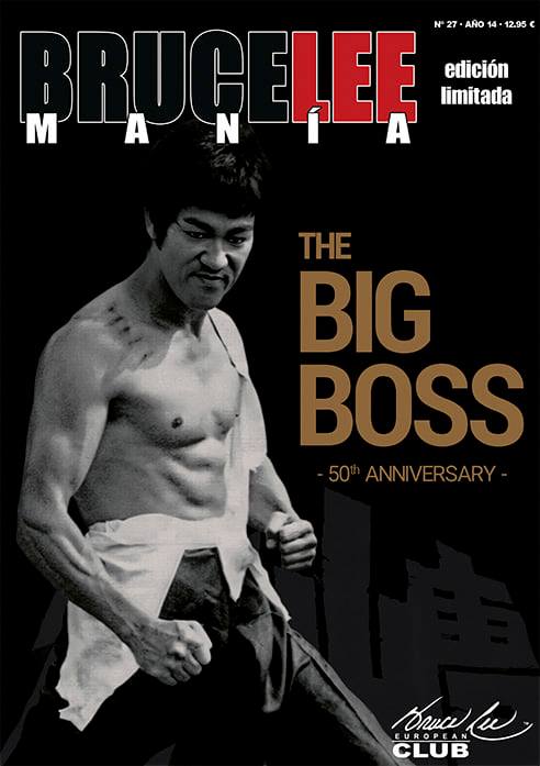 BRUCE LEE MANIA magazine side cover Issue 27  January 2022