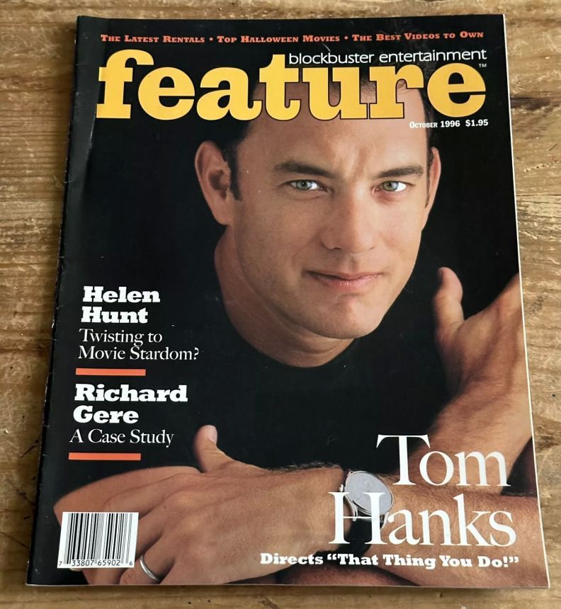 BLOCKBUSTER ENTERTAINMENT FEATURE magazine cover Issue 2  October 1996