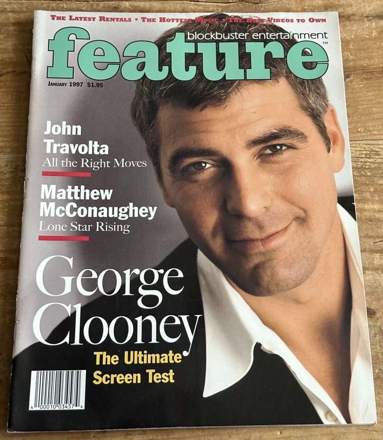 BLOCKBUSTER ENTERTAINMENT FEATURE magazine cover  January 1997