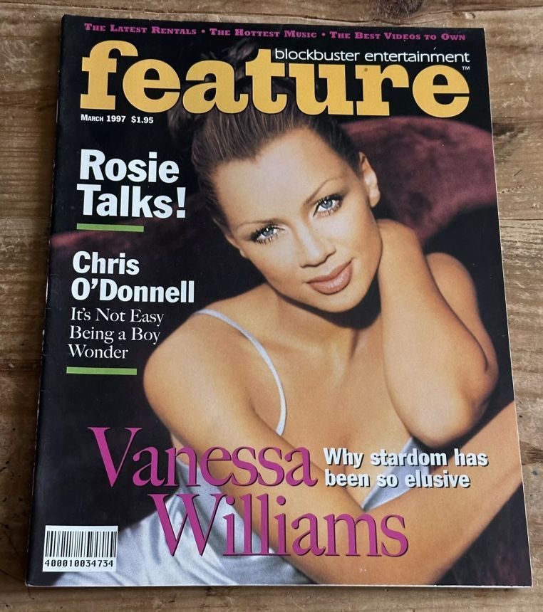 BLOCKBUSTER ENTERTAINMENT FEATURE magazine cover  March 1997
