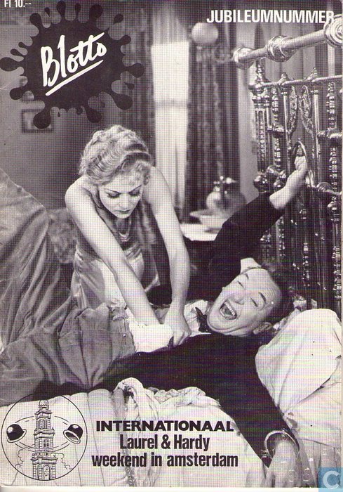 BLOTTO magazine side cover Issue 10  1988
