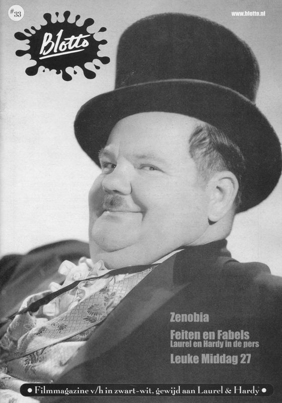 BLOTTO magazine side cover Issue 33   2002