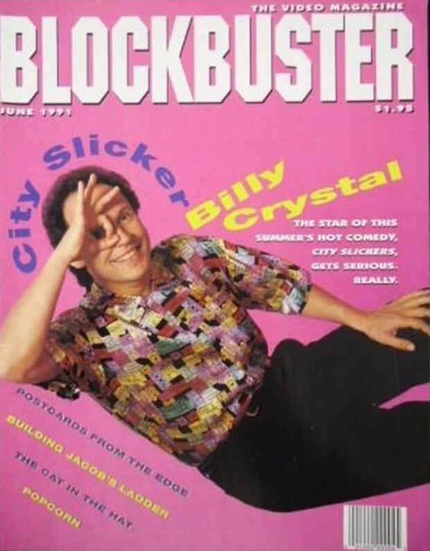 BLOCKBUSTER VIDEO magazine cover June 1991