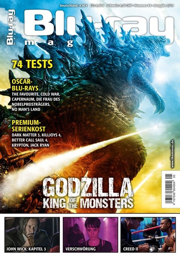 BLU-RAY MAGAZIN magazine side cover Issue 84  May 2019