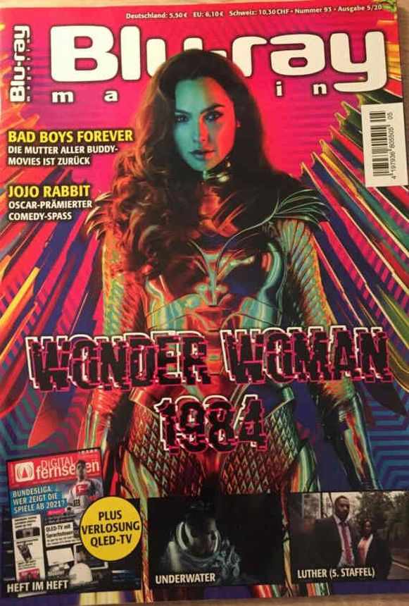 BLU-RAY MAGAZIN magazine side cover Issue 93  May 2020