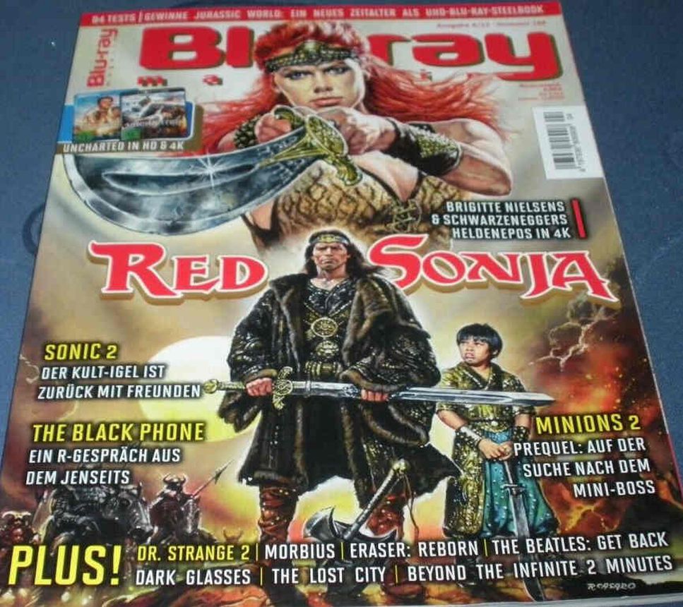 BLU-RAY MAGAZIN magazine side cover Issue 108  August 2022