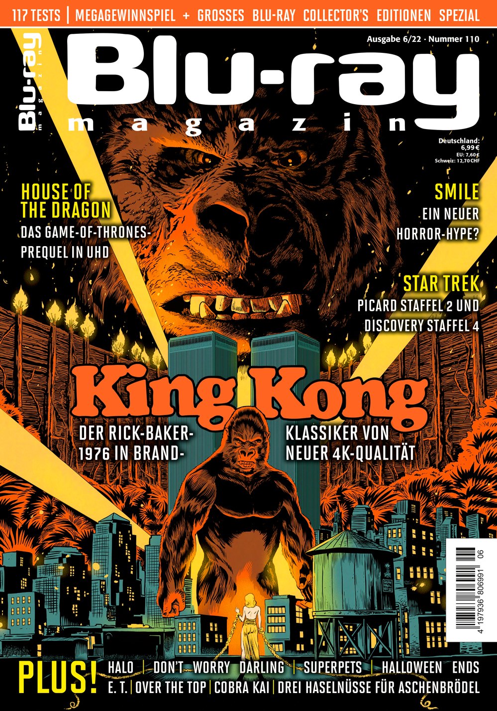 BLU-RAY MAGAZIN magazine side cover Issue 110  December 2022