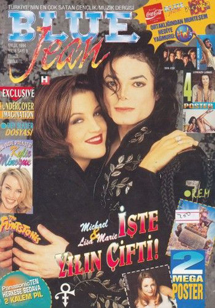 BLUE JEAN magazine cover  September 1994