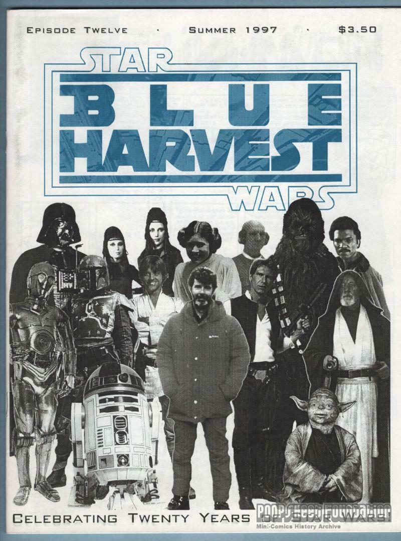 BLUE HARVEST magazine cover Issue 12 Summer 1997