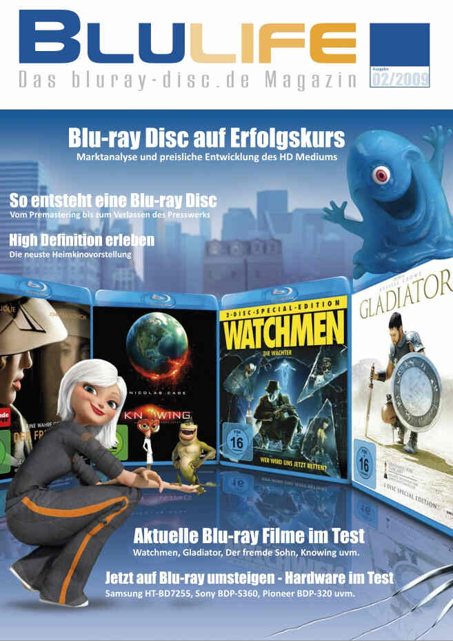 BLULIFE magazine side cover Issue 2  2009