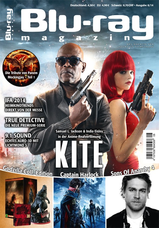 BLU-RAY MAGAZIN magazine side cover Issue 8 September/October 2014