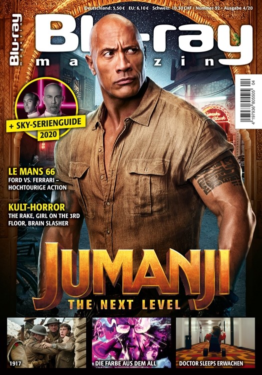 BLU-RAY MAGAZIN magazine side cover Issue 92  April 2020