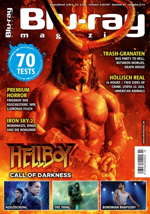BLU-RAY MAGAZIN magazine side cover Issue 82  March 2019