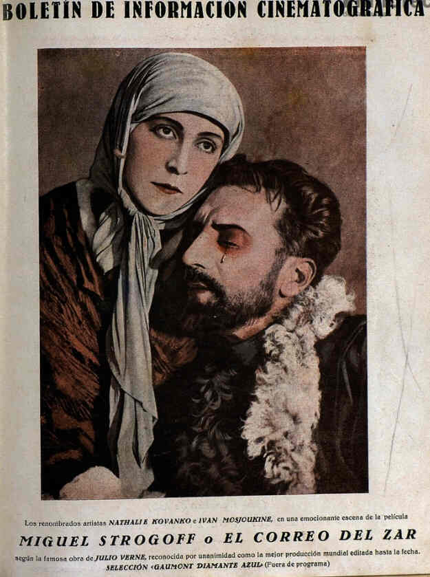 BOLETIN DE INFORMACION CINEMATOGRAFICA magazine side cover Issue 44 September 1926
