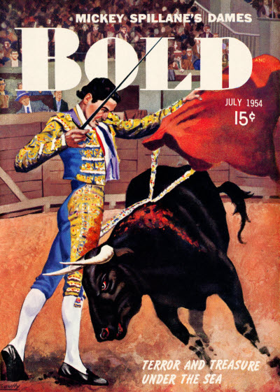 BOLD magazine cover  July 1954