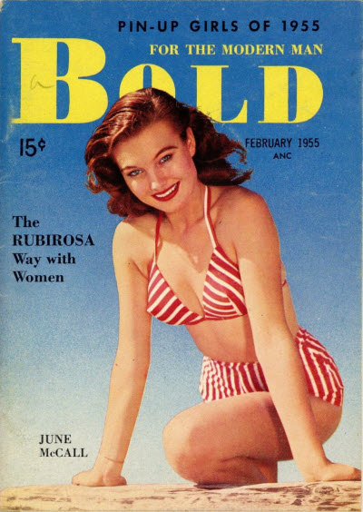 BOLD magazine cover  February 1955