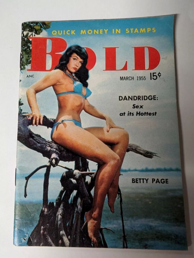 BOLD magazine cover  March 1955