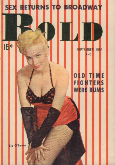 BOLD magazine cover  September 1955