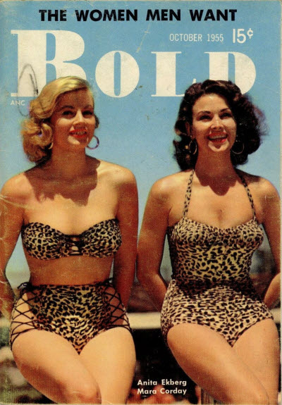 BOLD magazine cover  October 1955
