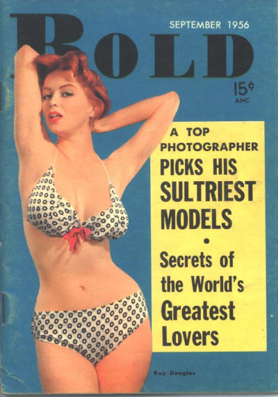 BOLD magazine cover  September 1956