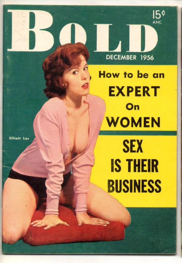 BOLD magazine cover  December 1956
