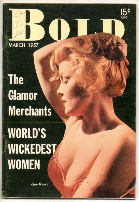 BOLD magazine cover  March 1957