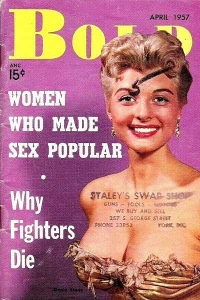 BOLD magazine cover  April 1957