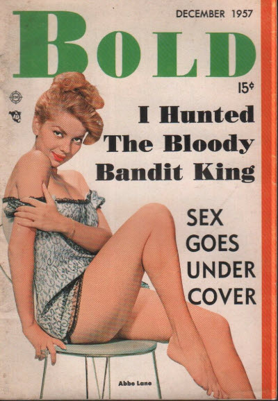 BOLD magazine cover  December 1957