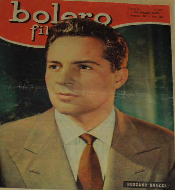 BOLERO FILM magazine side cover Issue 471 20 May 1956