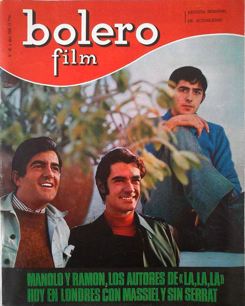 BOLERO FILM (Es) magazine cover Issue 65   1968