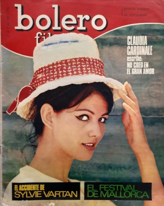 BOLERO FILM (Es) magazine side cover Issue 68   1968
