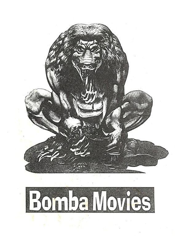 BOMBA MOVIES magazine cover Issue 3  1997