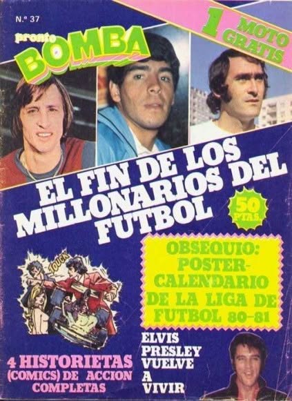 BOMBA magazine side cover Issue 37  June 1980
